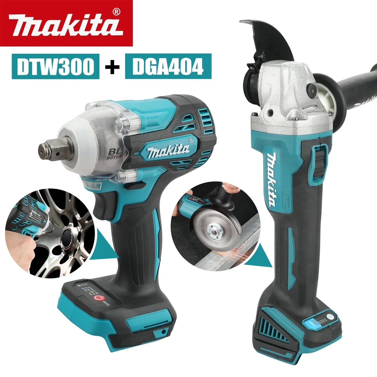 Makita Drill Dtw300 - Für Makita DTW300 oder DGA404 Combo: