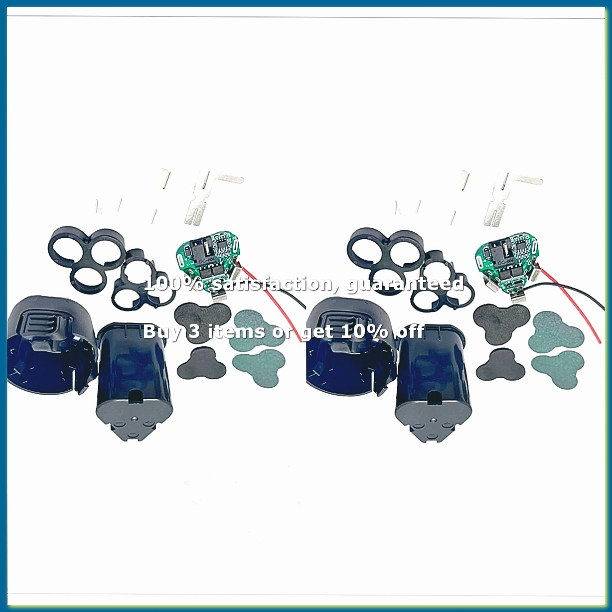 Power Tools Electrical - 2er-Set 12V DC Elektrowerkzeug Handbohrmaschine Li-Ion