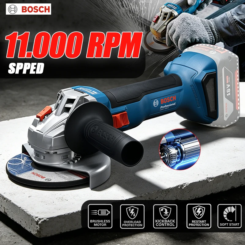 BOSCH GWS 18V-8 Akku-Winkelsch – Power Tools Professional Bewertung und Preis